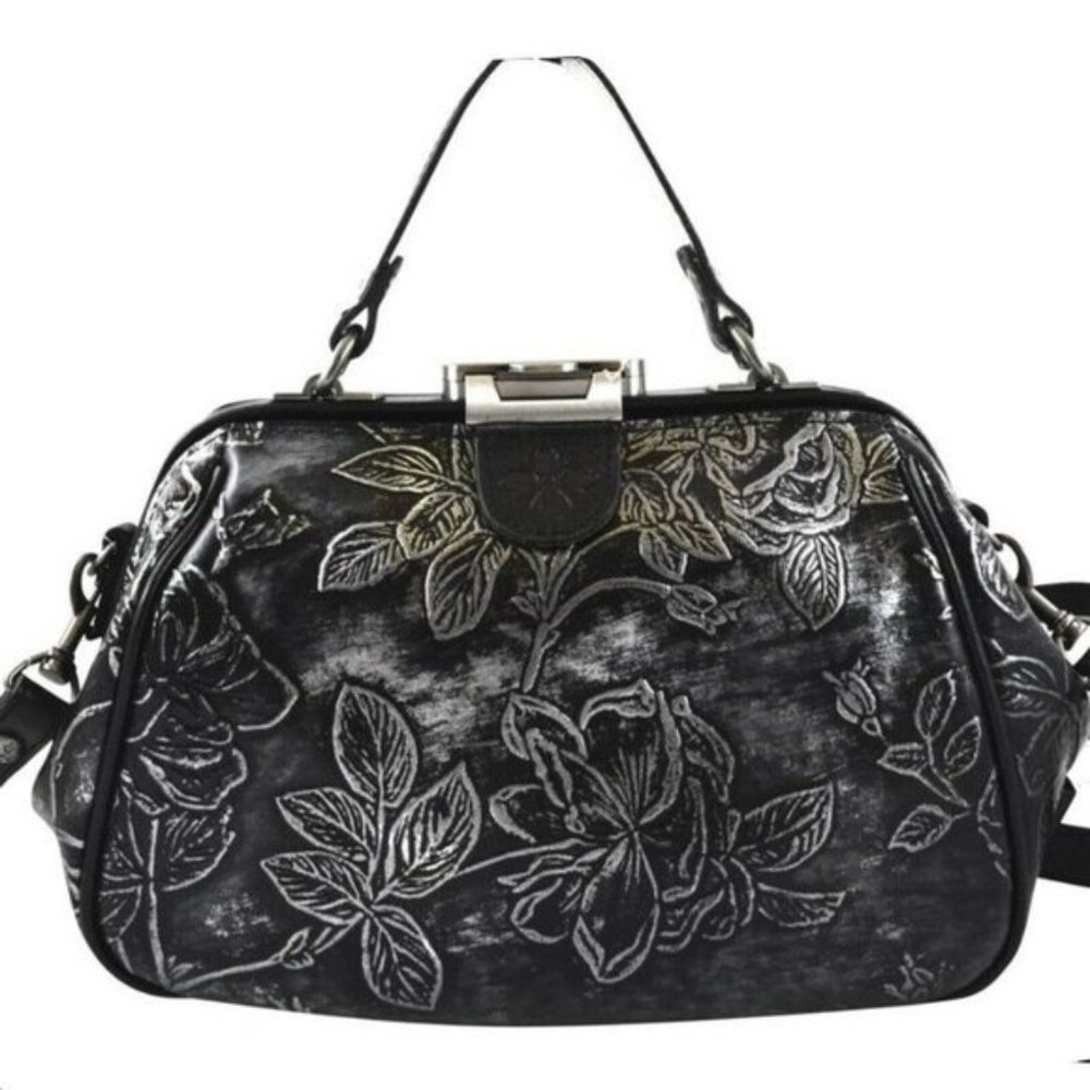 Black Bark GRACCHI Exclusive Handbag/Crossbody Bag